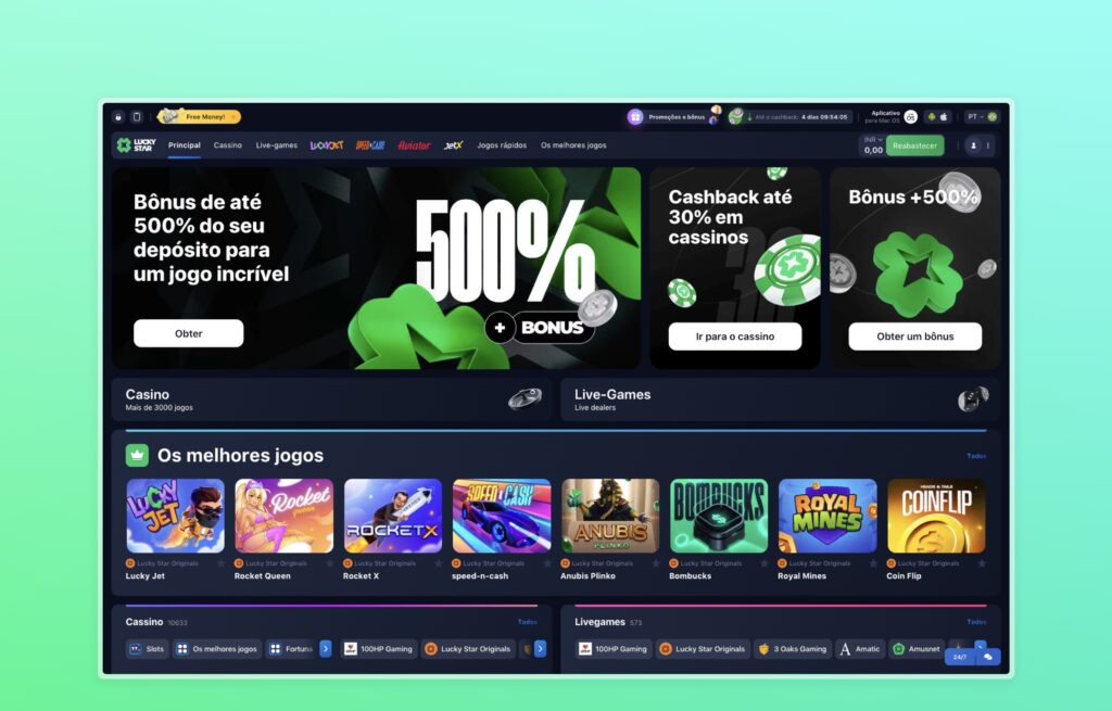 Lucky Star Casino Online in Brazil